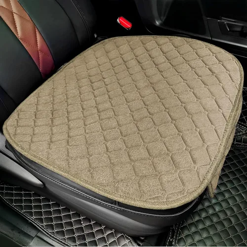 Vista 8 de surpassme Fundas de Asiento de Coche Cómodas Fundas de Asiento Delantero Universales para Accesorios de Automóvil, Fundas Interiores Acolchadas