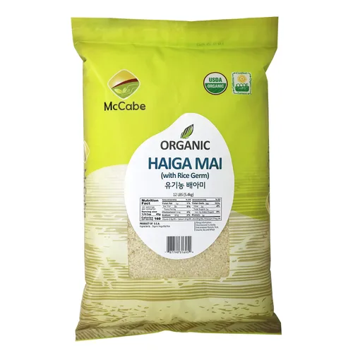 Vista 9 de McCabe Mezcla orgánica de 8 granos mixtos – Mezcla de arroz de granos integrales orgánicos 12 libras Rico en fibra y minerales Certificado USDA