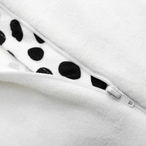 Vista 8 de HollyHOME Mameluco para bebé, cachorro dálmata, talla única para niños, ropa de dormir para perro, disfraz de cosplay