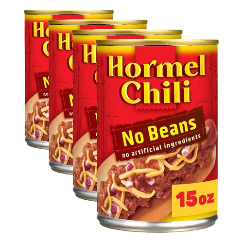 Vista 11 de Hormel Chili, Sin frijoles, 15 onzas
