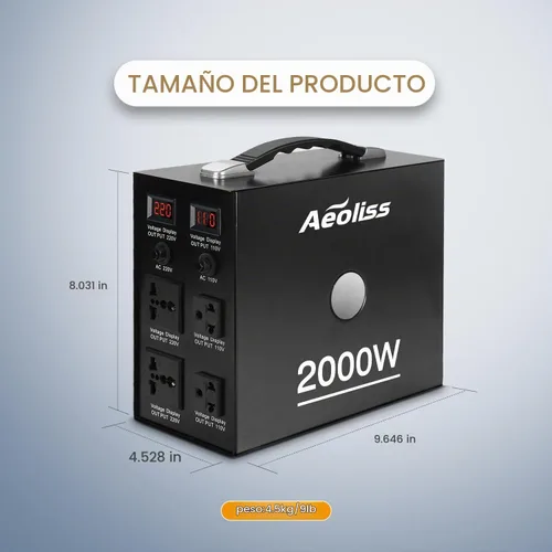Vista 4 de Convertidor de voltaje Transformador de 110 V a 220 V/220 V a 110 V Convertidor de voltaje universal internacional de Estados Unidos a Europa