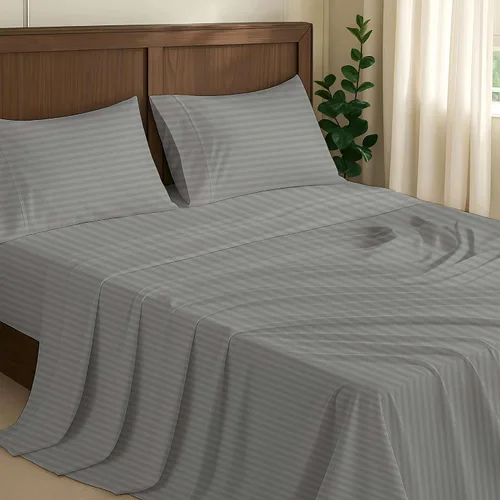 Vista 42 de NON Sticky cotton Juego de sábanas cortas de algodón egipcio de alta calidad para caravana, 4 piezas, bolsillo profundo de 12 pulgadas, suave, fácil