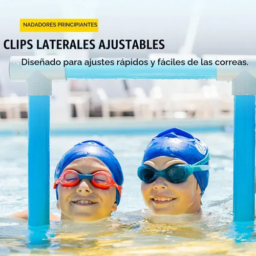 Vista 5 de FINIS Swimmies - Gafas de natación para niños Learn-to-Swim Goggles for Ages 2 and Up, PVC and Latex Free, Features a Soft, One-piece Frame
