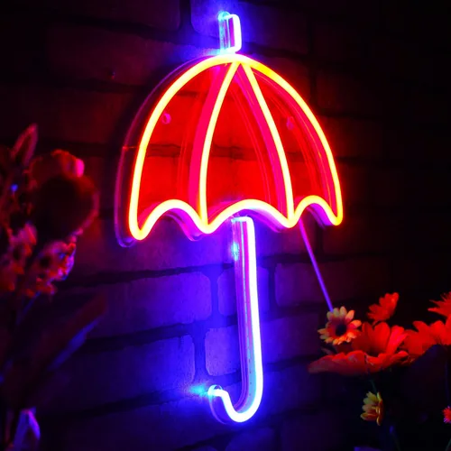 Vista 9 de ADVPRO Paraguas Flex Silicona LED Neon Sign - Púrpura - st16s33-fnu0016-p
