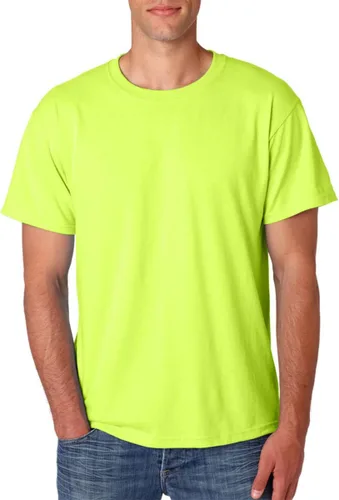 Vista 17 de Jerzees Camiseta pesada con cuello redondo y bolsillo en el pecho para hombre