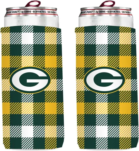 Vista 8 de Paquete de 2 soportes para latas de fútbol de 12 onzas, delgado y delgado, aislador de bebidas Huggie Cooler Coozies (Arizona (cardenales))