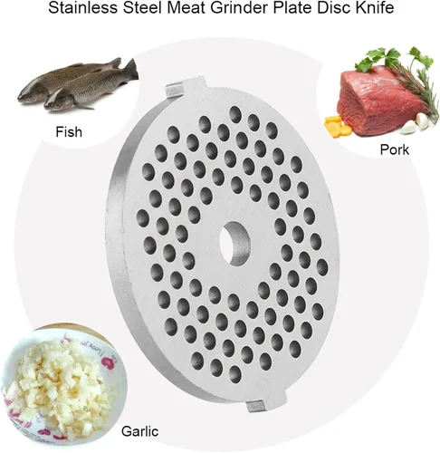 Vista 3 de Gavigain Disco de placa para picadora de carne con agujero accesorio de cocina