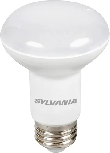 Vista 2 de LEDVANCE Sylvania - Bombilla LED R20, eficiente 5 W, regulable, temperatura de color de 3000 K, paquete de 2, color blanco (40339)