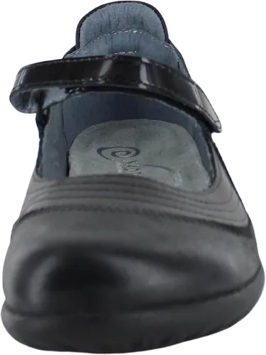 Vista 2 de NAOT Calzado Kirei Maryjane para mujer con plantilla de corcho y arco comodidad y apoyo - Ligero y perfecto para viajar - Plantilla extraíble, Gris