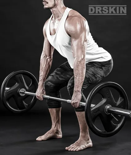 Vista 6 de DRSKIN Men's 4 or 3 Pack Tank Tops Sleeveless Shirts Dry Fit Y-Back Muscle Mesh Gym Training Athletic Workout