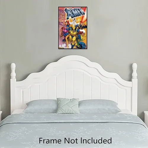 Vista 8 de Christ-EZ Anime Cartoons X-Men The Animated Series - Póster de pared para decoración del hogar, póster mate, sin marco, regalo de 11 x 17 pulgadas