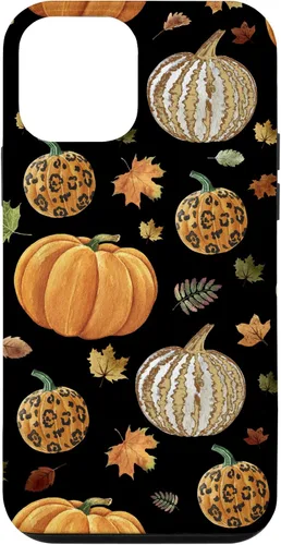 Vista 16 de iPhone 16 Falling leaves Autumn and Pumpkin Happy Fall Phone Case