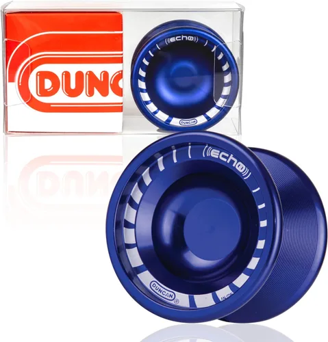 Vista 11 de Duncan Toys Echo 2 - Yoyó [negro], sin respuesta de nivel profesional, rodamiento cóncavo