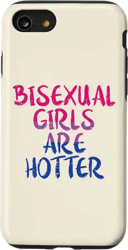Vista 13 de Funda de regalo para iPhone 14 Pro Bisexual Girls Are Hotter Bi Pride Flag LGBTQ