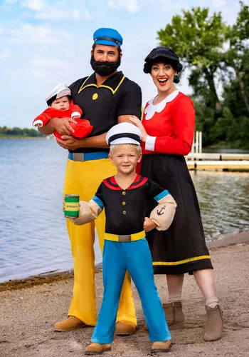 Vista 4 de Swee'Pea Popeye - Disfraz infantil