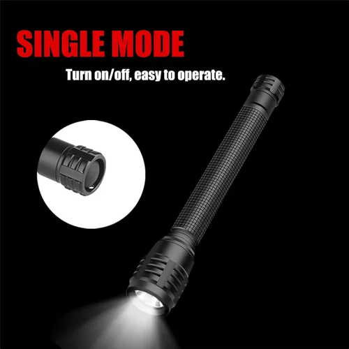Vista 3 de Linterna de bolsillo de 1200 lúmenes de modo único LED Penlight linterna linterna linterna luz flash para trabajo de reparación de inspección