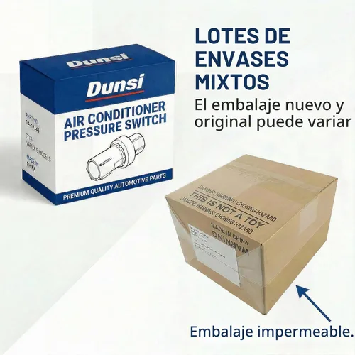 Vista 8 de DUNSIHUI Interruptor de presión de aire acondicionado AC 6f9319d594aa compatible con Ford, Lincoln y Mercury Focus Fiesta Escape