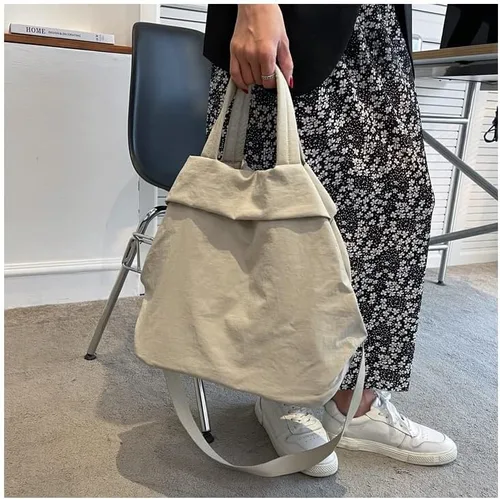 Vista 4 de Bolsos Hobo estéticos para mujer, bolso bandolera grande bohemio, para el trabajo, yoga, gimnasio, bolsos