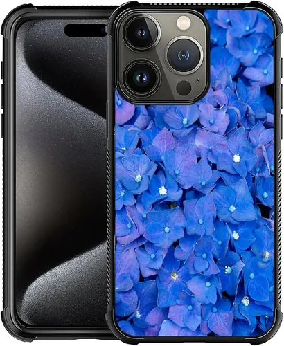 Vista 127 de CARLOCA Funda compatible con iPhone 15, increíble patrón de luz espacial nebulosa para niñas y niños, ultra protección, a prueba de golpes