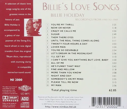 Vista 2 de Billie's Love Songs