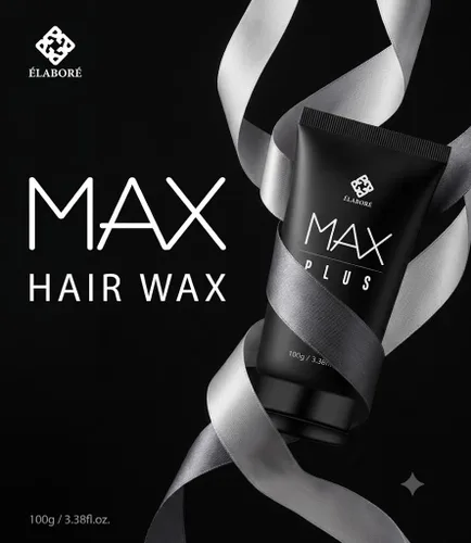 Vista 3 de Elabore MAX Plus Cera para el cabello. / 3.4 fl oz (cera para peinar el cabello para hombre)