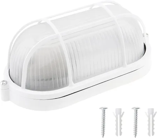 Vista 7 de RTNLIT E26/E27 Socket Lámpara de pared al aire libre, luz de mamparo Blanco