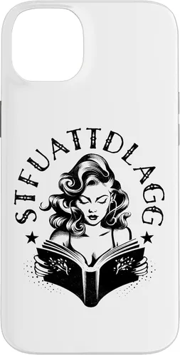 Vista 15 de Sexy STFUATTDLAGG Hot Woman Reading Spicy Good Book Love Case for iPhone 17