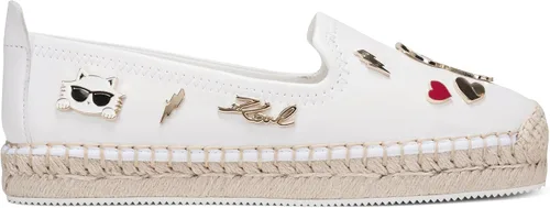 Vista 7 de Karl Lagerfeld Womens Michaela Slip on Espadrille Sandal with Pins
