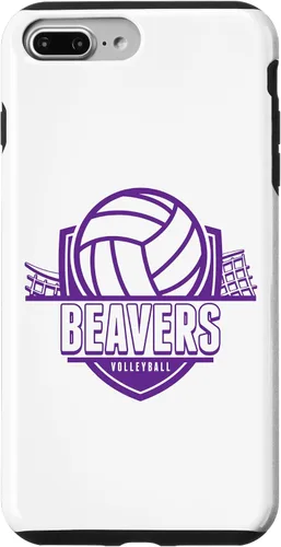 Vista 12 de Beavers Volleyball Back to School Spirit P Case for iPhone 17