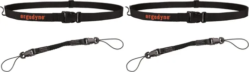 Vista 11 de Ergodyne Squids 3135 - Cinturón escáner de código de barras con gancho, incluye correa de transporte para escáneres de código de barras, negro