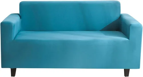 Vista 16 de Fundas de sofá de color liso, funda elástica para sofá, protector universal de muebles, suave, lavable, con parte inferior elástica, fundas de sofá