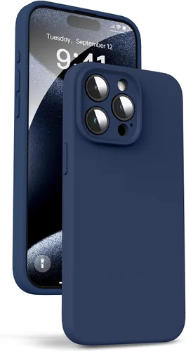 Vista 77 de Supdeal Funda de silicona líquida para iPhone Air - [Protección total para la cámara] [Forro de microfibra suave antiarañazos] Funda de teléfono