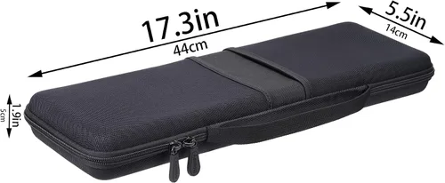 Vista 6 de Aenllosi Estuche rígido compatible con teclado mecánico inalámbrico de rendimiento iluminado Logitech MX