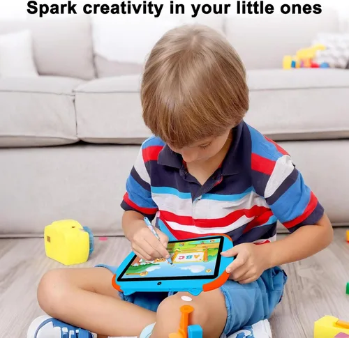 Vista 7 de Tableta para niños de 10 pulgadas, Tabletas Android 14, CPU Octa-core, 10GB+64GB+1TB Expandible, Tabletas para niños con Espacio para niños, Control