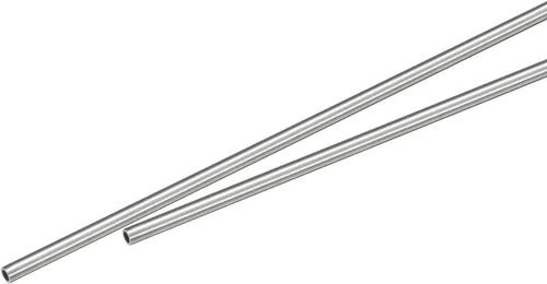 Vista 9 de Uxcell Tubo capilar de acero inoxidable 304, OD 0.4 mm x 0.1 mm de grosor de pared, 250 mm de longitud, tubo metálico para maquinaria industrial
