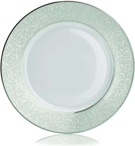Vista 7 de Mikasa Parchment - Juego de vajilla de 40 piezas, servicio para 8, platos de porcelana duraderos, cuencos y tazas con diseño contemporáneo, apto
