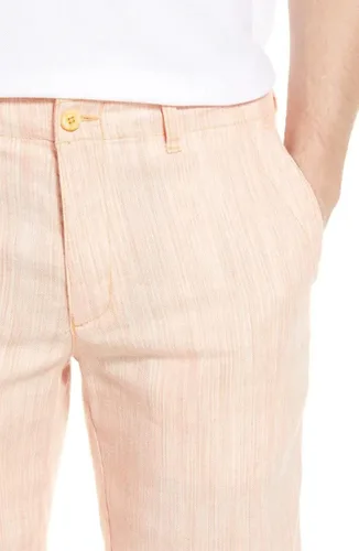 Vista 3 de Tommy Bahama Harbor Herringbone Pantalones cortos de golf con cintura elástica parcial