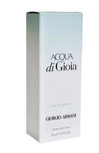 Vista 3 de GIORGIO ARMANI Acqua di Gioia Eau de Parfum para mujer, tamaño de viaje, 0.5 fl oz / 0.5 fl oz