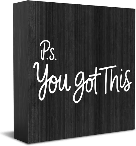 Vista 17 de HTBIG Regalos inspiracionales para hombres, mujeres, amigos, decoración de oficina para compañeros de trabajo, regalos de reconocimiento, You Are