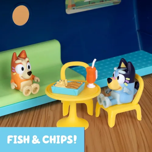 Vista 4 de BLUEY Cruise Ship Playset with Slide, 15+ Accessories, 2 Figures