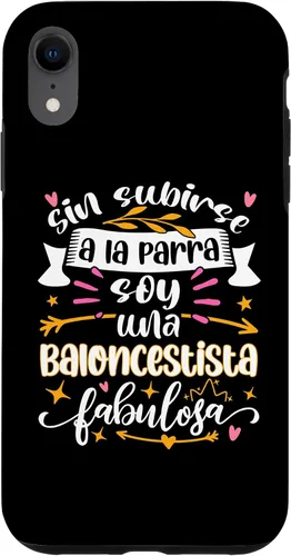 Vista 8 de iPhone 14 Una Baloncestista Fabulosa Divertido Mujer Baloncesto Case