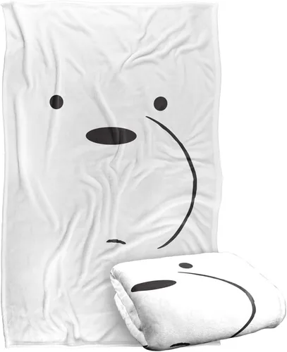 Vista 11 de We Bare Bears Grizz - Manta de tacto sedoso, súper suave, 36 x 58 pulgadas