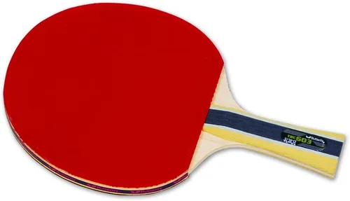 Vista 4 de Butterfly 603 Shakehand, raqueta de ping pong con funda