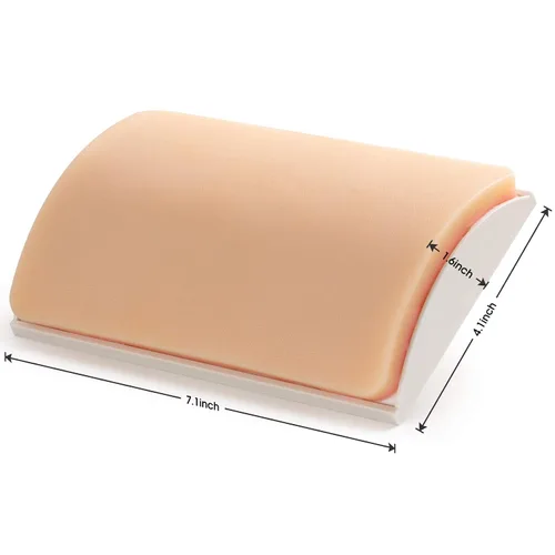 Vista 6 de Ultrassist Almohadilla de sutura premium para estudiantes de medicina, almohadilla de práctica de sutura de silicona con mallas dobles mejoradas