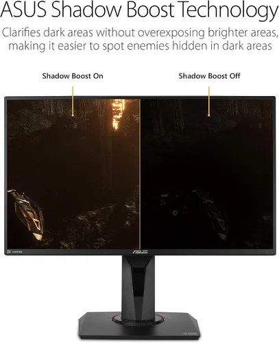 Vista 6 de ASUS - Monitor para juegos VG248QZ de 24 Negro