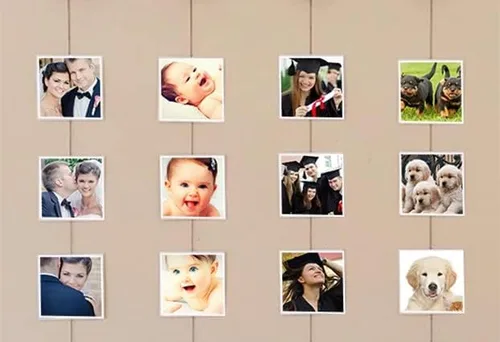 Vista 4 de Canvas Champ Impresiones fotográficas personalizadas, impresión fotográfica, arte de pared personalizado con impresión fotográfica, decoración