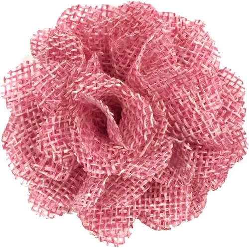 Vista 12 de Wrapables® Shabby Chic - Flor de arpillera de 2 pulgadas de diámetro (juego de 20), gris ceniza
