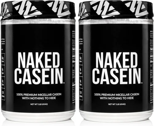 Vista 10 de NAKED Casein - 2 libras de proteína de caseína micelar de chocolate - a granel, sin OMG, sin gluten, sin soya, sin conservantes - estimula