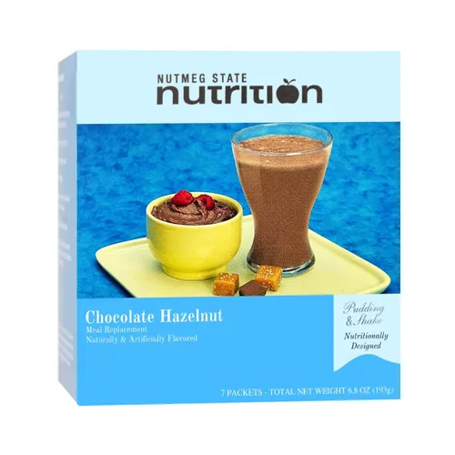 Vista 13 de Nutmeg State Nutrition - Pudín o batido, bajo en calorías, 0.53 oz de proteína, bajo en grasa, 7 porciones por caja (chocolate)