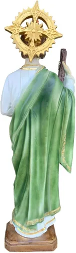 Vista 3 de Estatua de San Judas de 24 pulgadas figura religiosa de San Judas